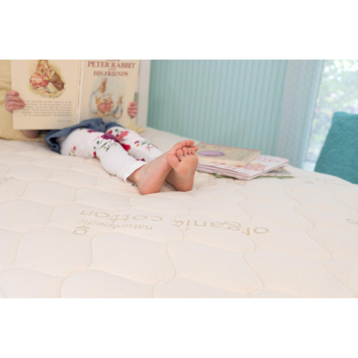 Rugs by Roo | Naturepedic 2-in-1 Organic Kids Mattress-MT48R