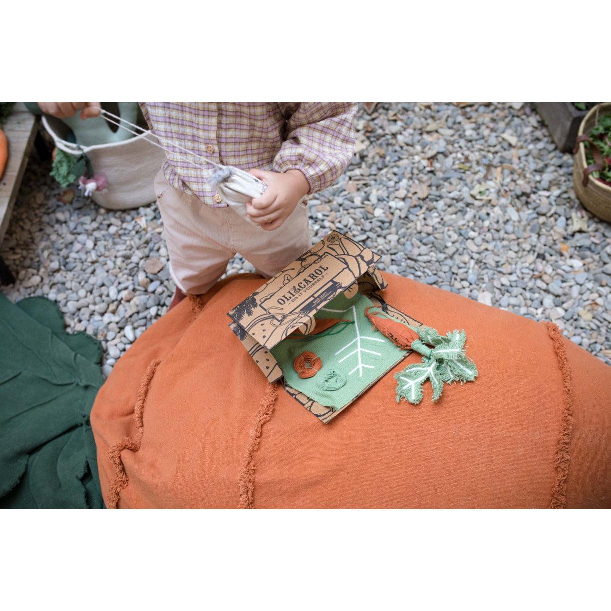 Rugs by Roo | Lorena Canals Oli & Carol Cathy The Carrot Bean Bag-P-CATHY