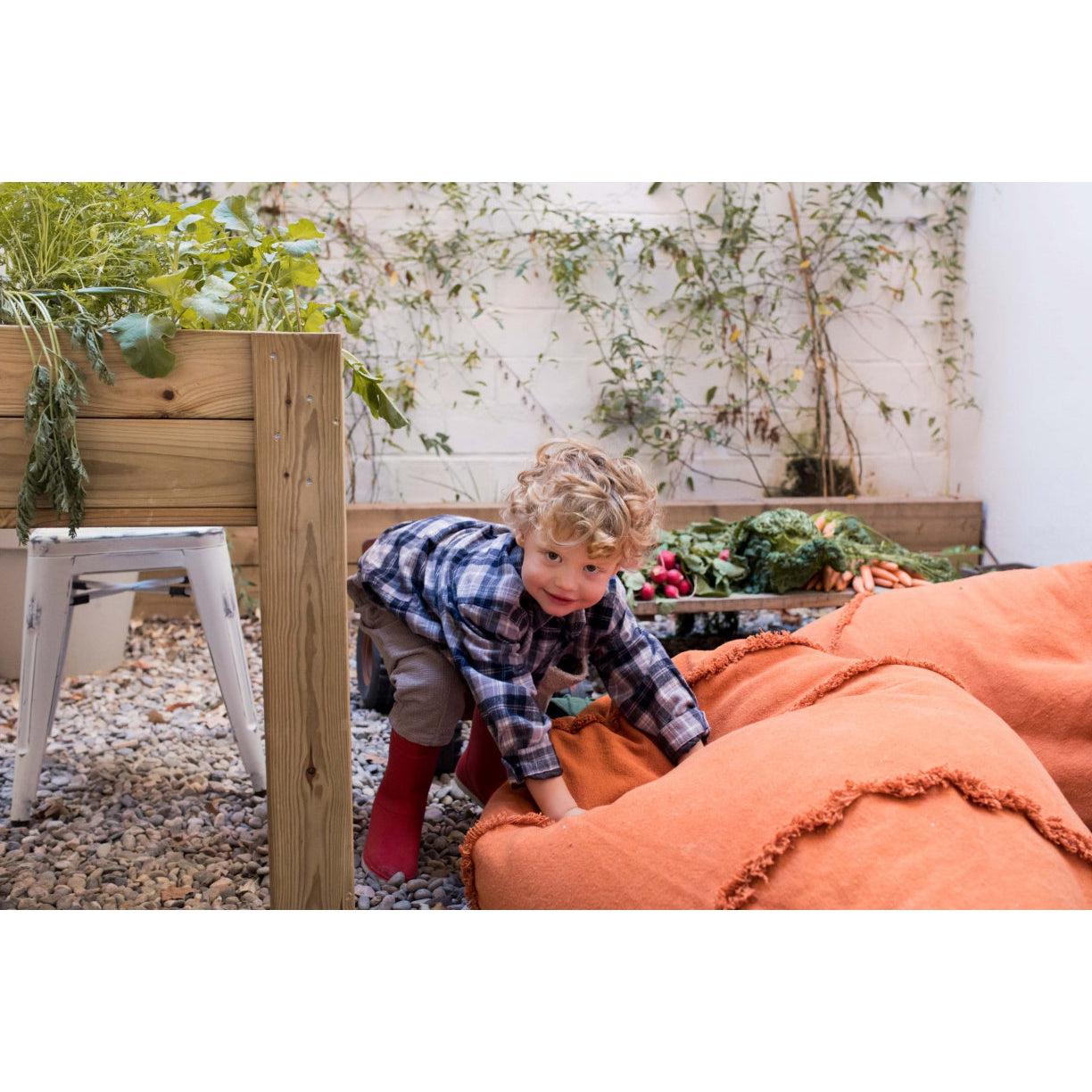 Rugs by Roo | Lorena Canals Oli & Carol Cathy The Carrot Bean Bag-P-CATHY