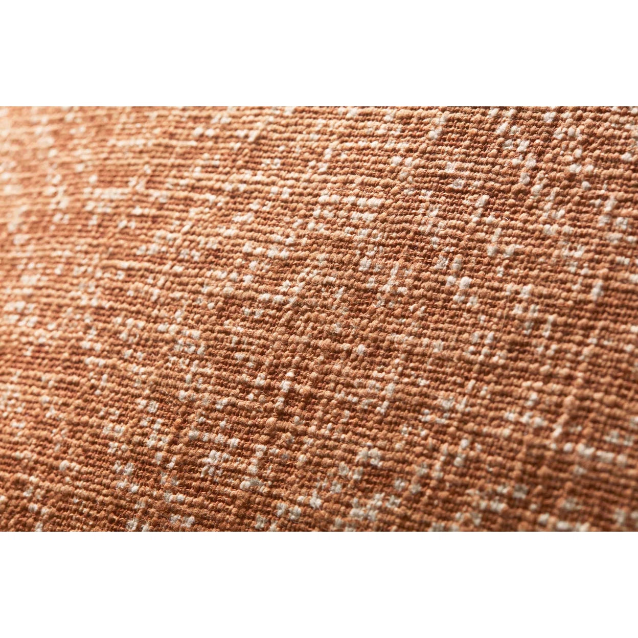 Orange Tassel Cotton Pillow