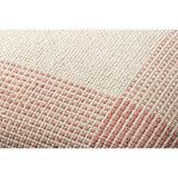 Rugs by Roo |  Loloi Natural Pink Cotton Pillow 18" x 18" Cover w/Poly