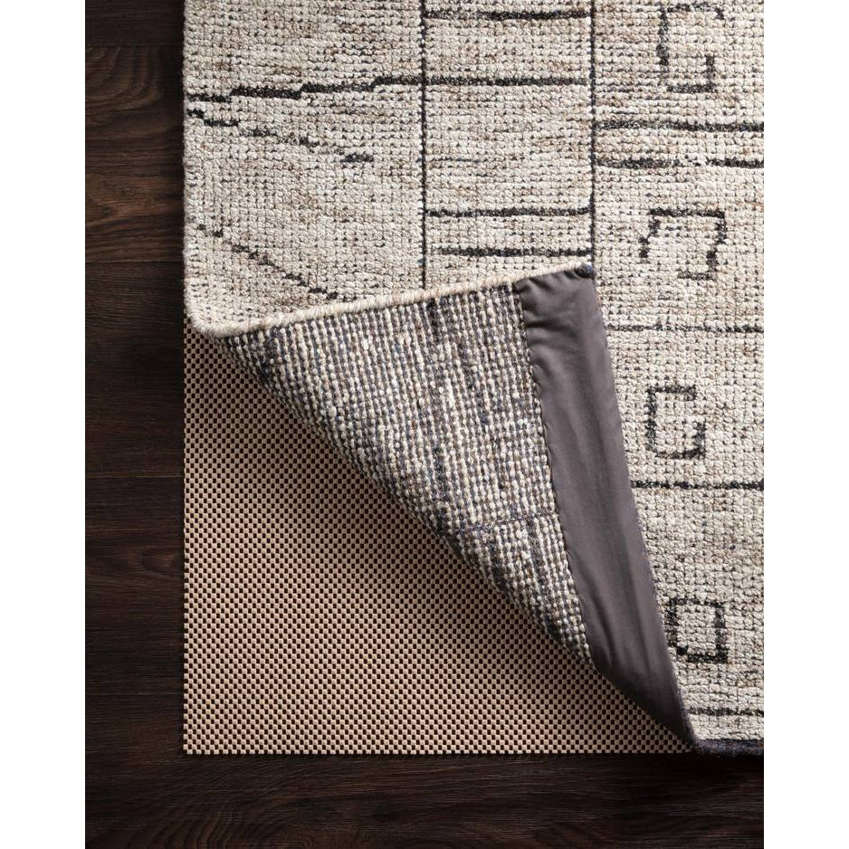 Rugs by Roo Loloi Premium Grip Beige Area Rug in size 2' 0" x 4' 0"