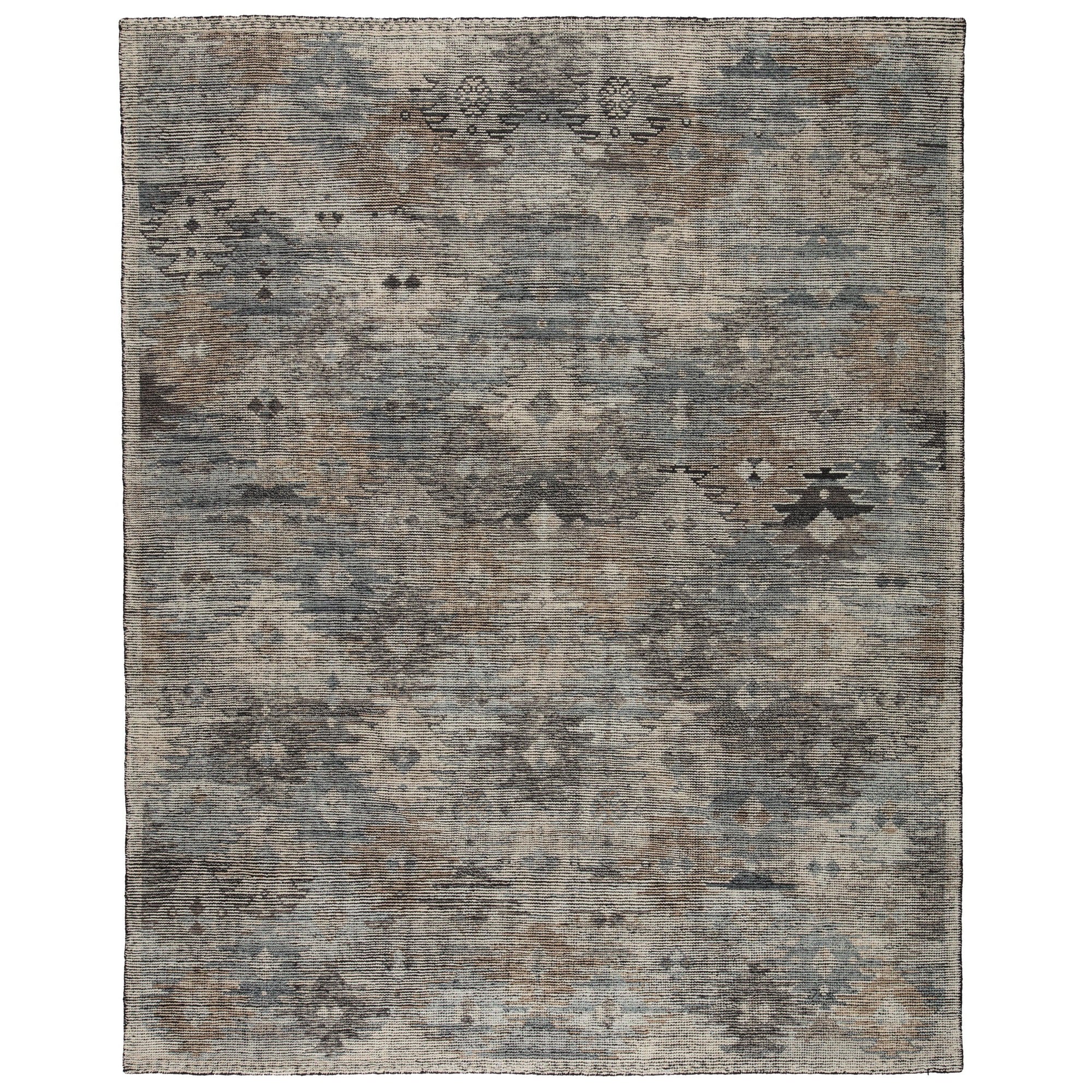 Rugs by Roo | Jaipur Living Nakoda Hand-Knotted Tribal Black White Area Rug-RUG145623