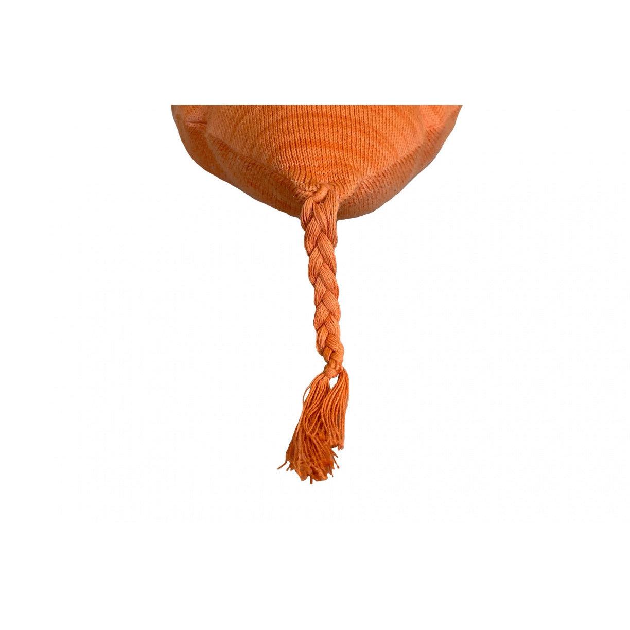 Rugs by Roo | Lorena Canals Oli & Carol Cathy the Carrot Knitted Cushion-SC-CATHY