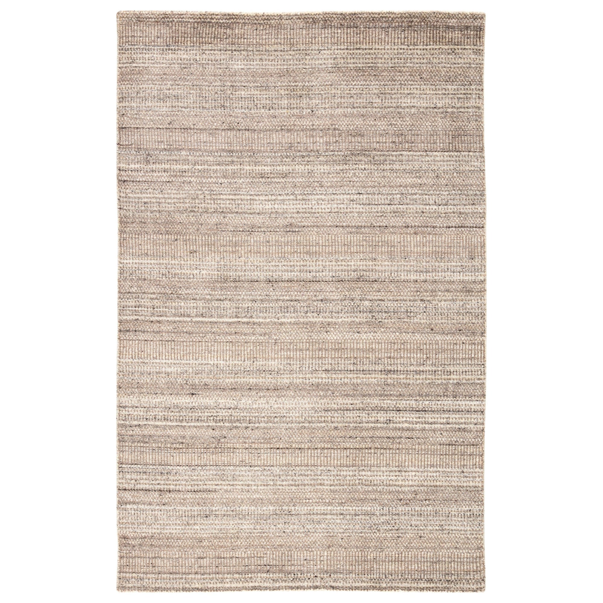 Rugs by Roo | Jaipur Living Minuit Handmade Geometric Gray Tan Area Rug-RUG142804