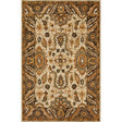 Rugs by Roo Loloi Victoria Ivory Dk Taupe Area Rug in size 18" x 18" Sample