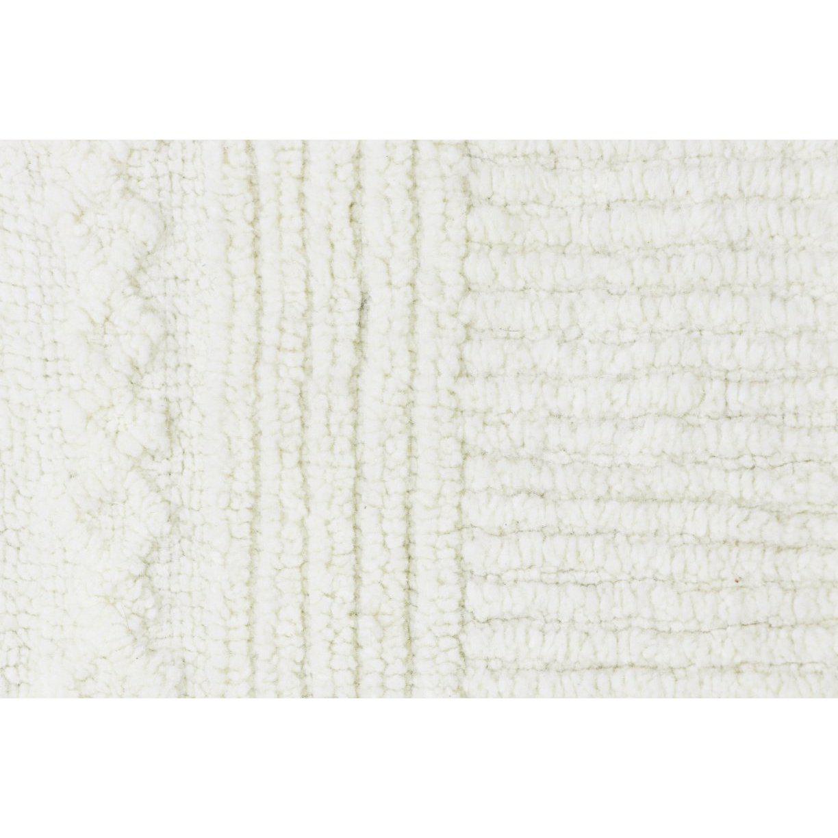 Rugs by Roo | Lorena Canals Ari Sheep White Woolable Area Rug-WO-ARI-WH-K