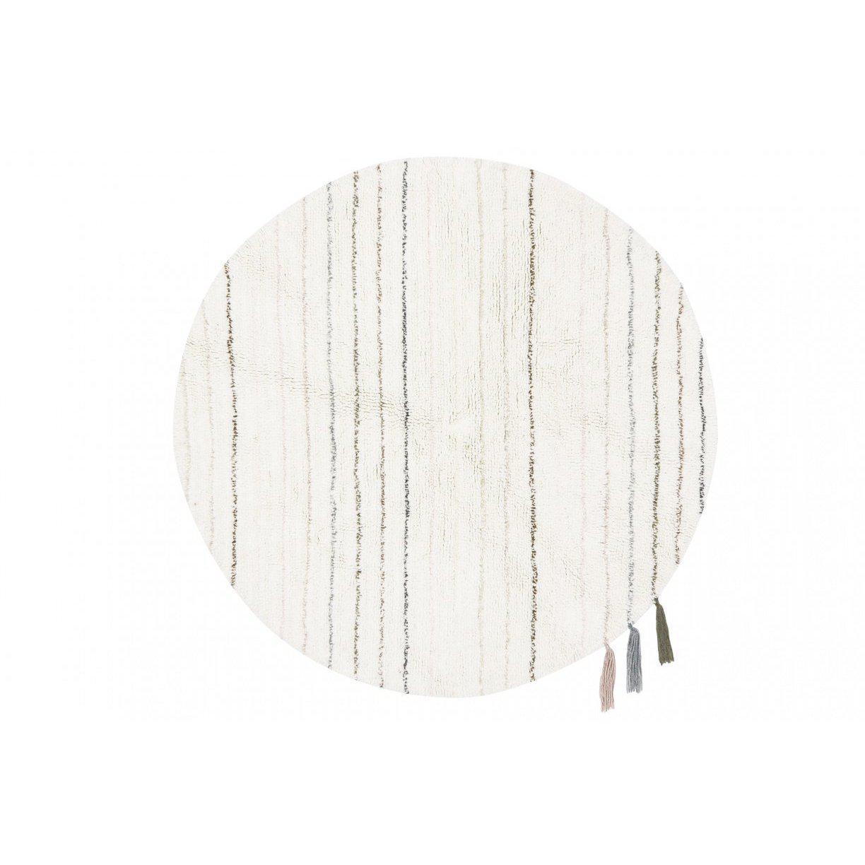 Rugs by Roo | Lorena Canals Arona Round Woolable Area Rug-WO-ARONA-C