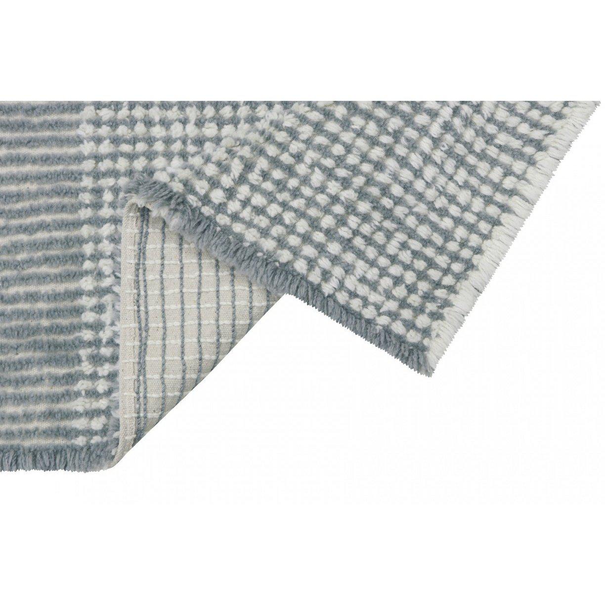 Rugs by Roo | Lorena Canals Koa Smoke Blue Woolable Area Rug-WO-KAIA-BL