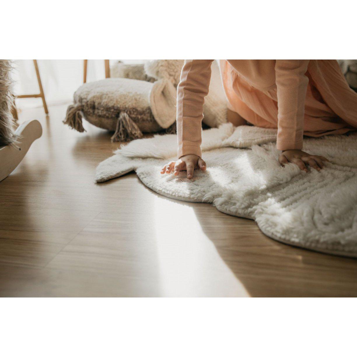 Rugs by Roo | Lorena Canals Pink Nose Sheep Woolable Area Rug-WO-PINOSE