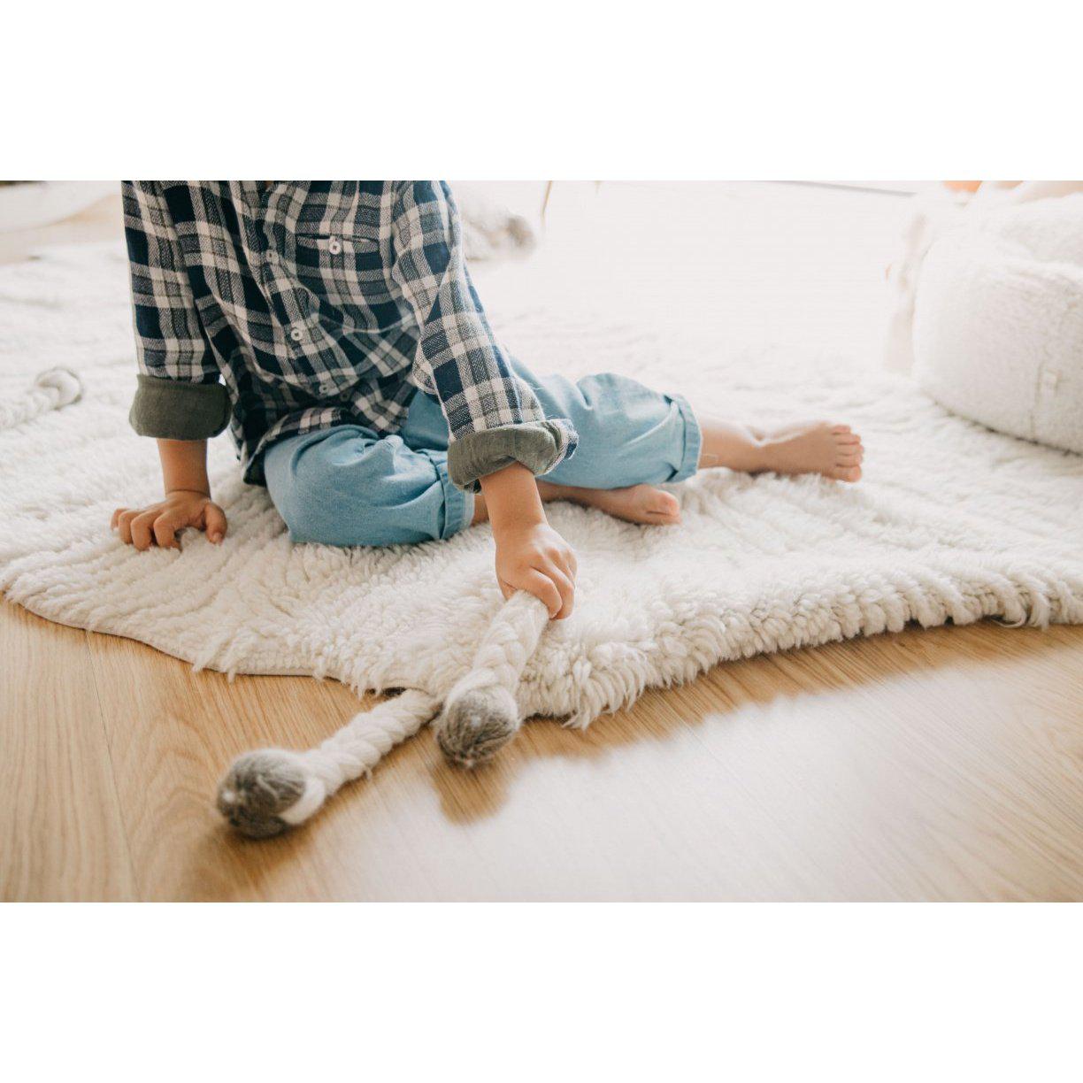 Rugs by Roo | Lorena Canals Pink Nose Sheep Woolable Area Rug-WO-PINOSE