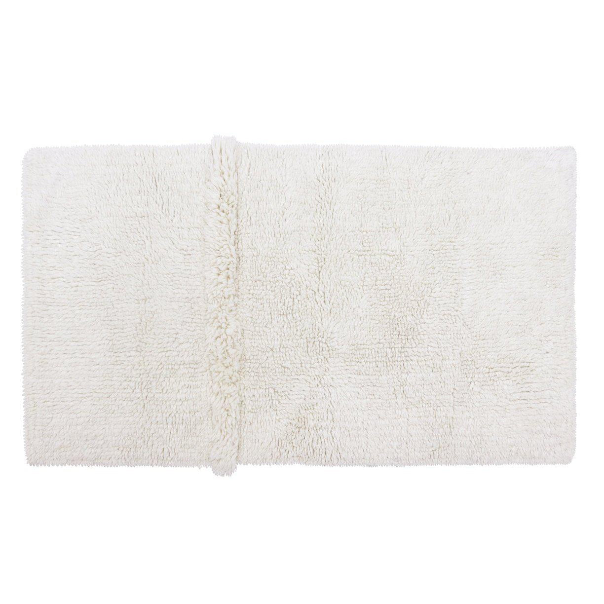 Rugs by Roo | Lorena Canals Tundra White Woolable Area Rug-WO-TUN-WH-S
