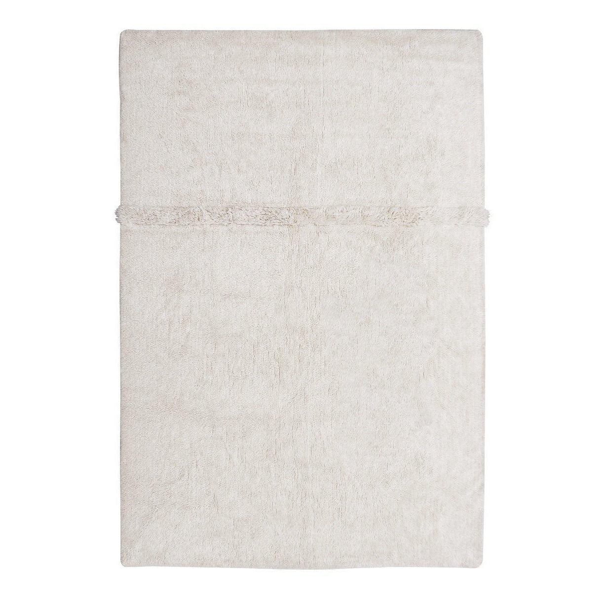 Lorena Canals Tundra White Woolable Area Rug