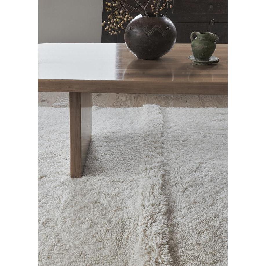 Rugs by Roo | Lorena Canals Tundra White Woolable Area Rug-WO-TUN-WH-S