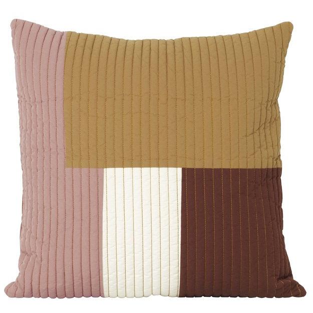 Rugs by Roo | ferm LIVING Shay Quilt Cushion Mustard-100181-301