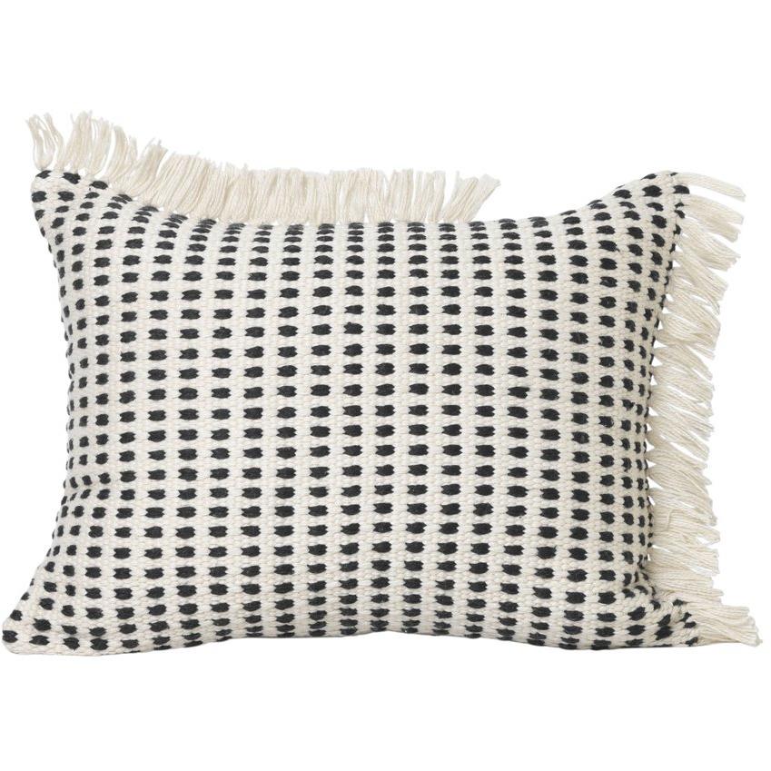 Rugs by Roo | ferm LIVING Way Cushion Off-White Blue-100029-658