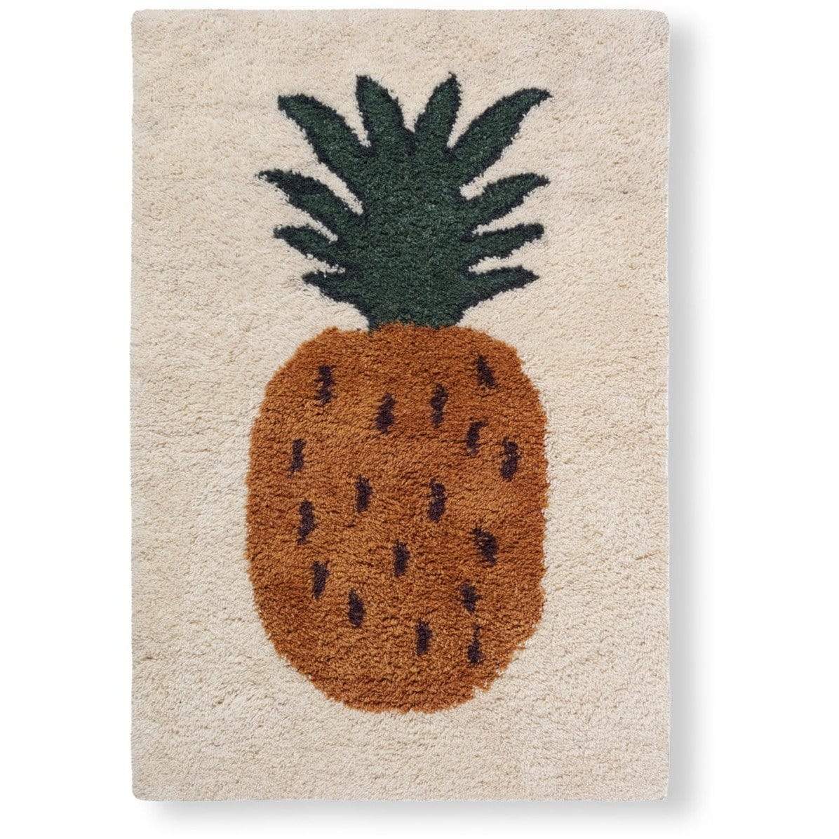 Rugs by Roo | ferm LIVING Fruiticana Tufted Pineapple Area Rug-9067