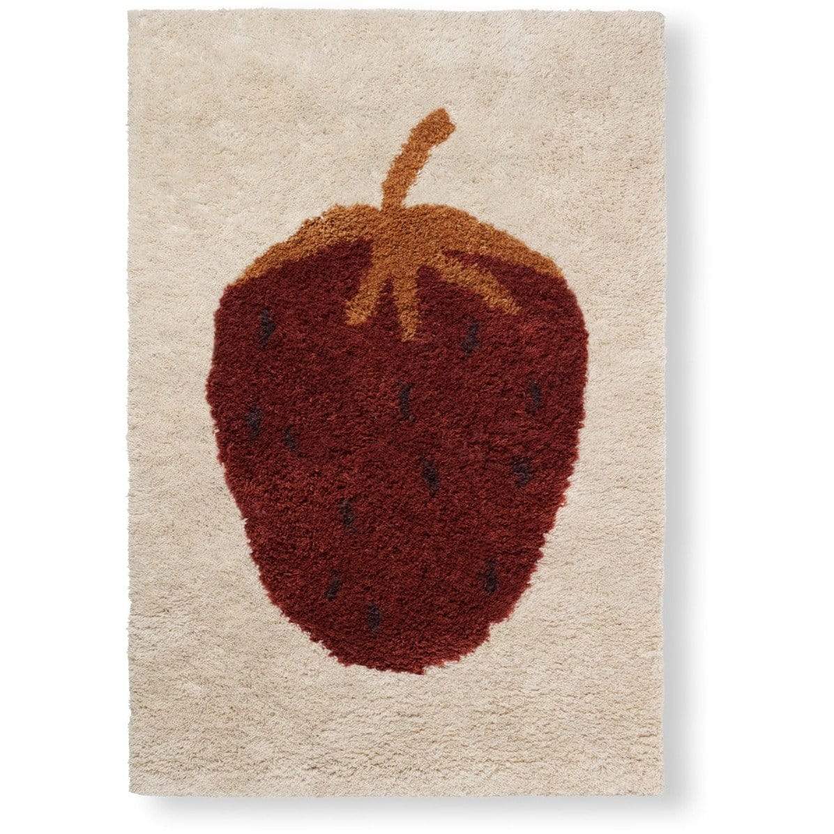 Rugs by Roo | ferm LIVING Fruiticana Tufted Strawberry Area Rug-9069