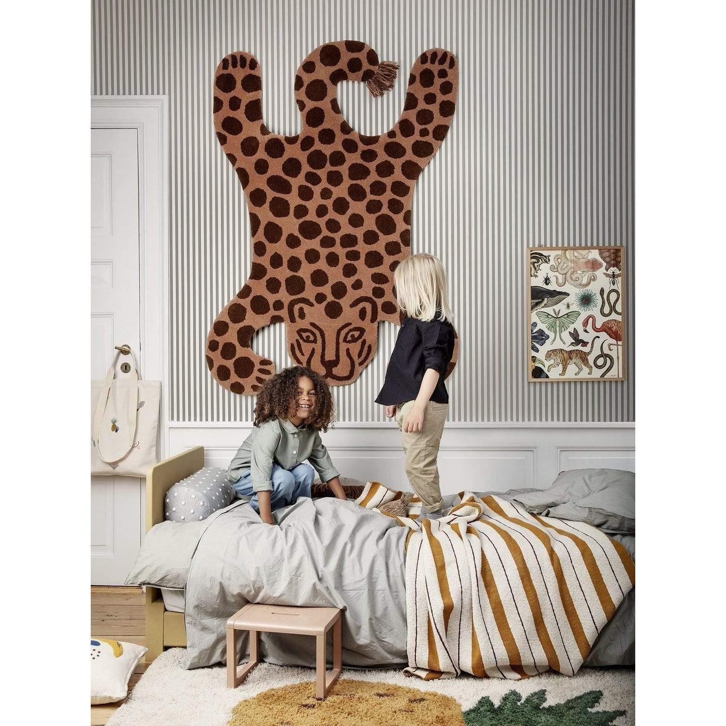 Rugs by Roo | ferm LIVING Safari Tufted Leopard Area Rug-9073