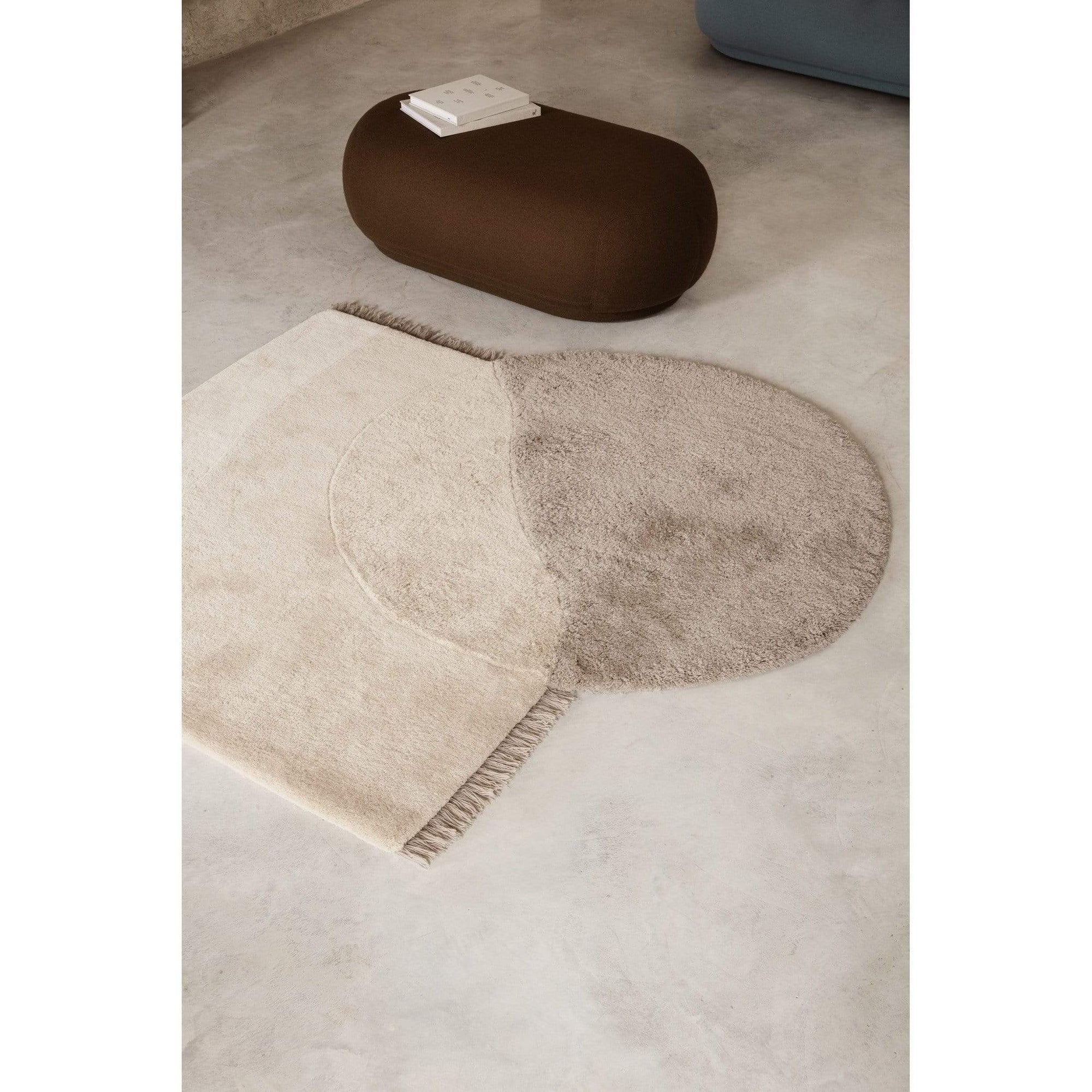 Rugs by Roo | ferm LIVING View Tufted Rug Beige-110084203