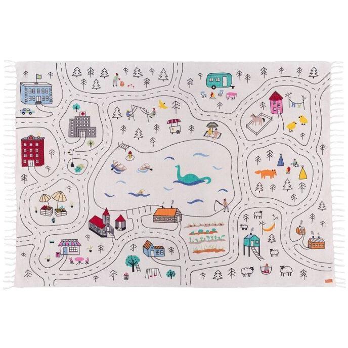 Rugs by Roo | Cotton Play Area Rug for Kids' Playroom