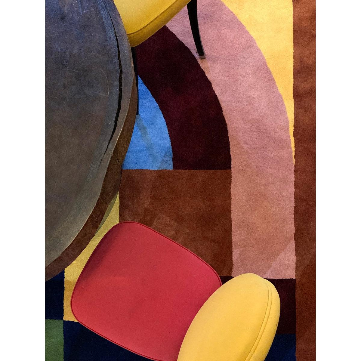 Rugs by Roo | Little Cabari Tapis Sonia Multi Color Area Rug-TA-TUF-140X175-SON-RAI