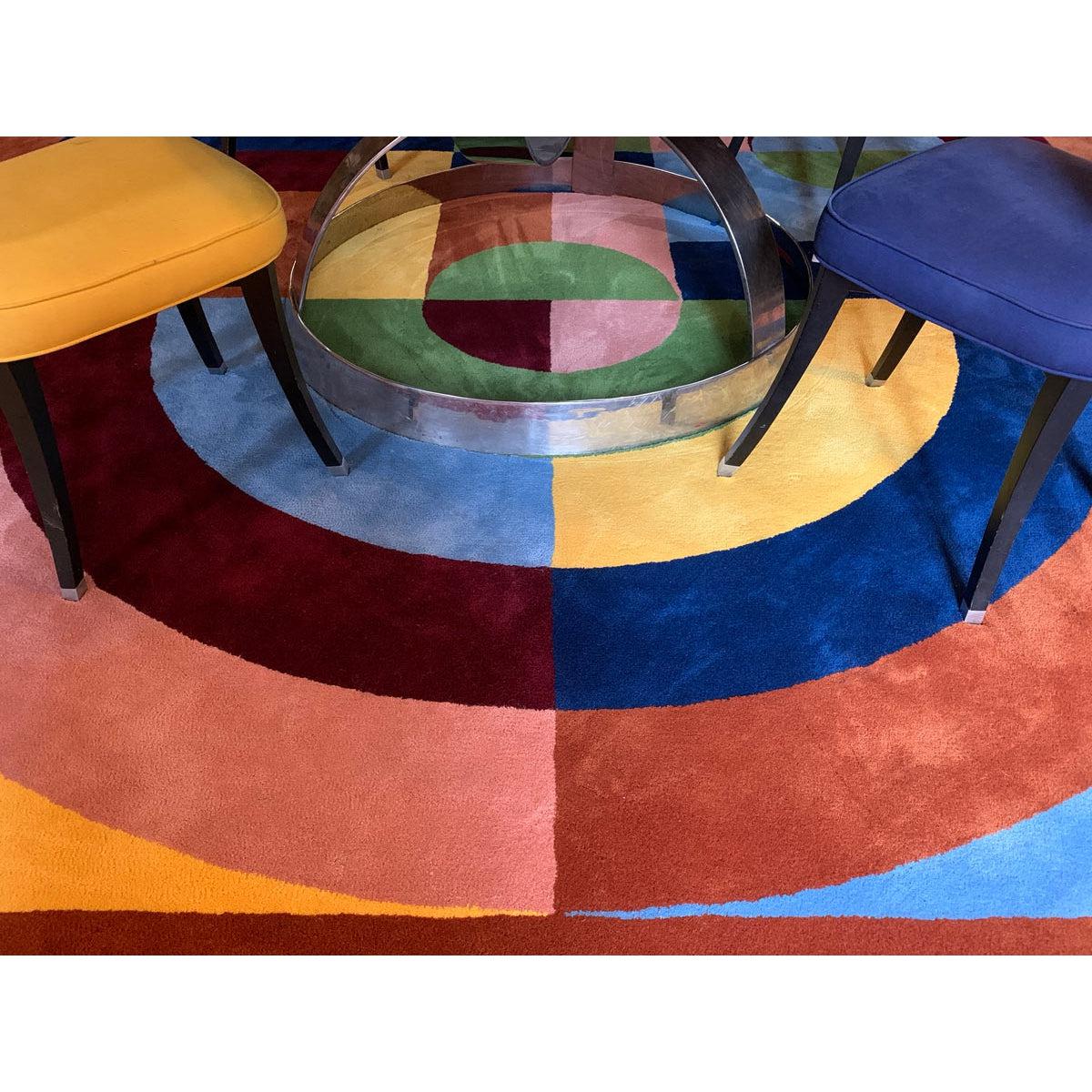 Rugs by Roo | Little Cabari Tapis Sonia Multi Color Area Rug-TA-TUF-140X175-SON-RAI