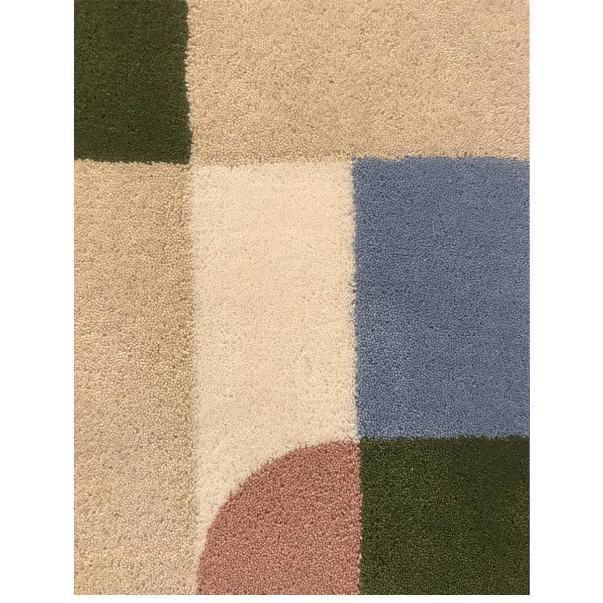 Rugs by Roo | Little Cabari Tapis Sonia Sweet Color Area Rug-TA-TUF-140X175-SON-SWE