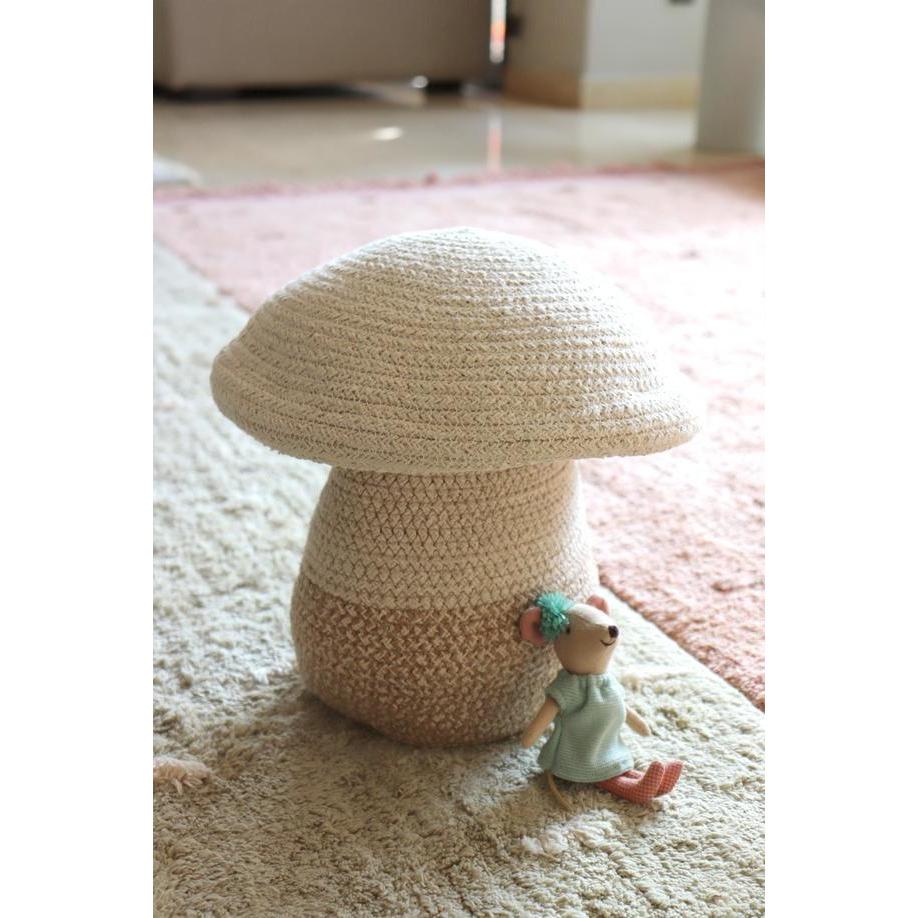 Rugs by Roo | Lorena Canals Baby Mushroom Basket-BSK-MUBABY