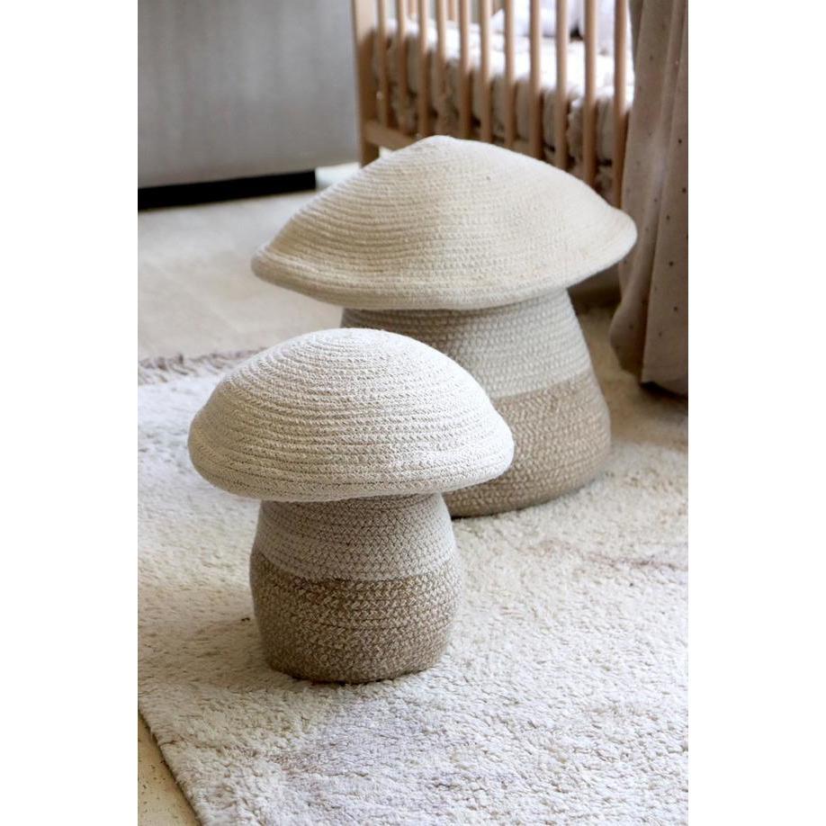 Rugs by Roo | Lorena Canals Baby Mushroom Basket-BSK-MUBABY