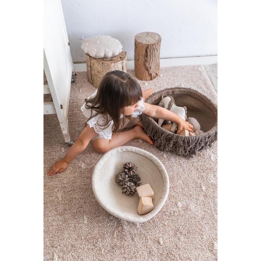 Rugs by Roo | Lorena Canals Mama Mushroom Basket-BSK-MUMAMA