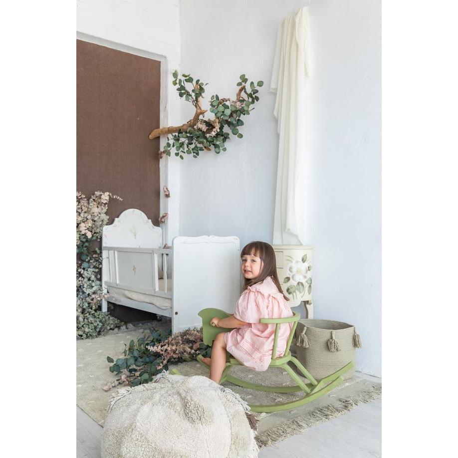 Rugs by Roo | Lorena Canals Woody Olive Basket-BSK-WOODY-OLV