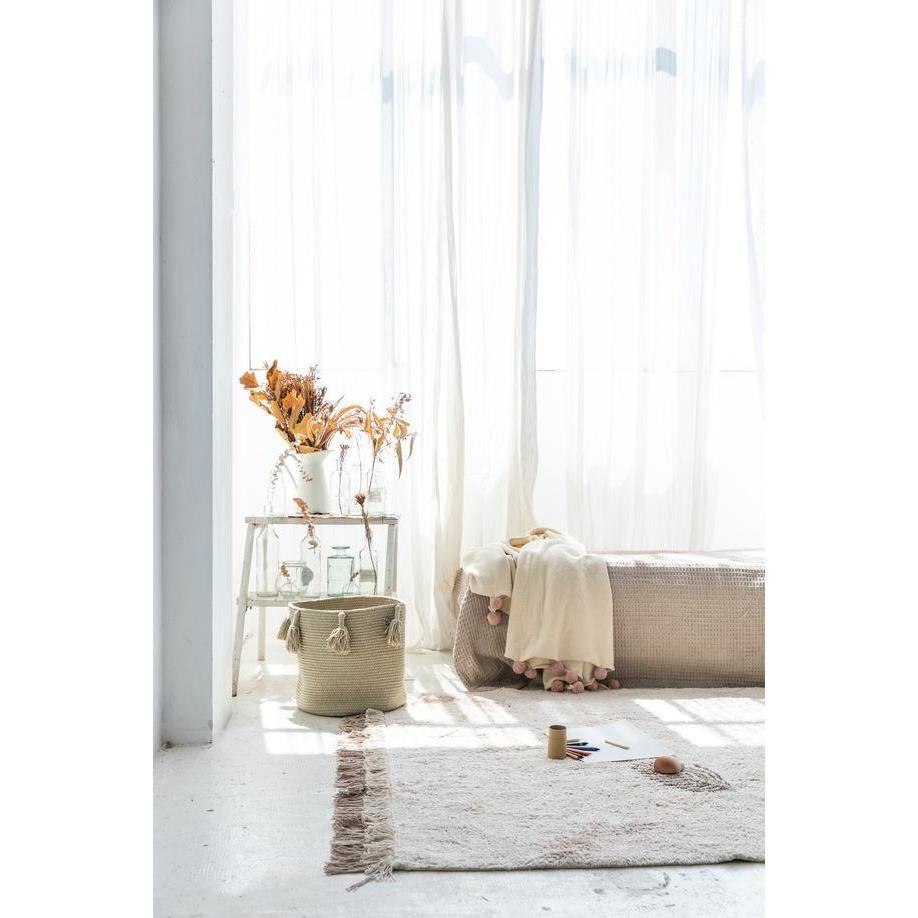 Rugs by Roo | Lorena Canals Woody Olive Basket-BSK-WOODY-OLV