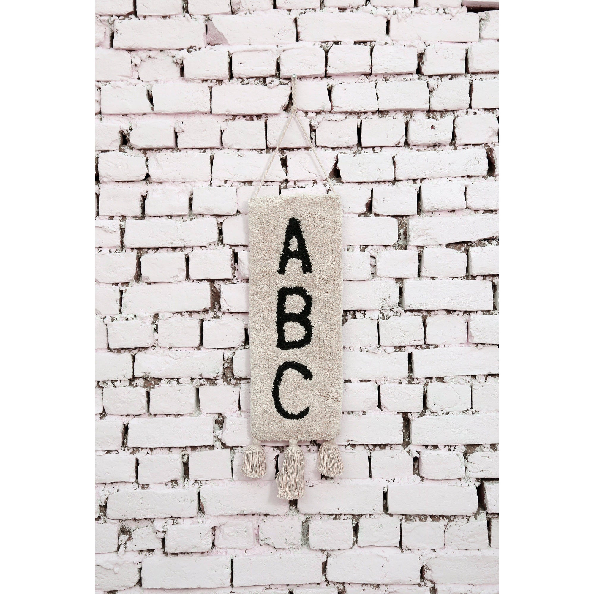 Rugs by Roo | Lorena Canals ABC Wall Hanging-HANG-ABC