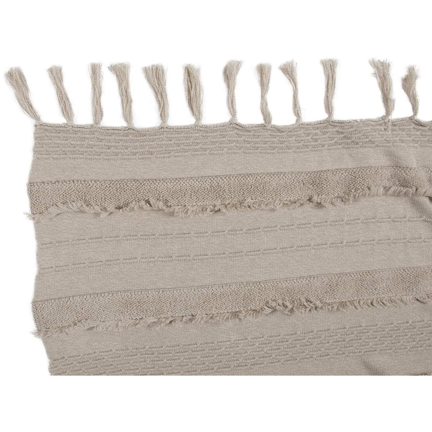 Rugs by Roo | Lorena Canals Air Dune White Knitted Blanket-BLC-AIR-DWH