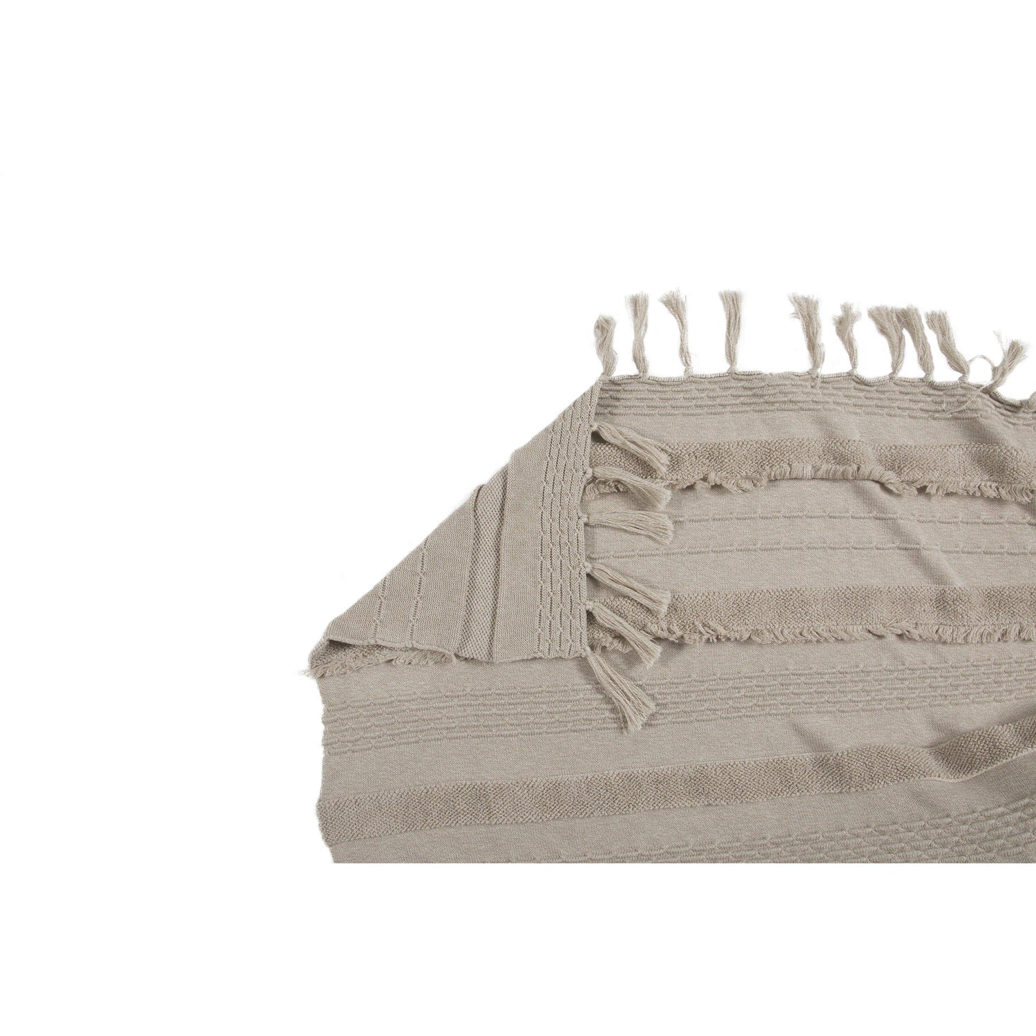 Rugs by Roo | Lorena Canals Air Dune White Knitted Blanket-BLC-AIR-DWH