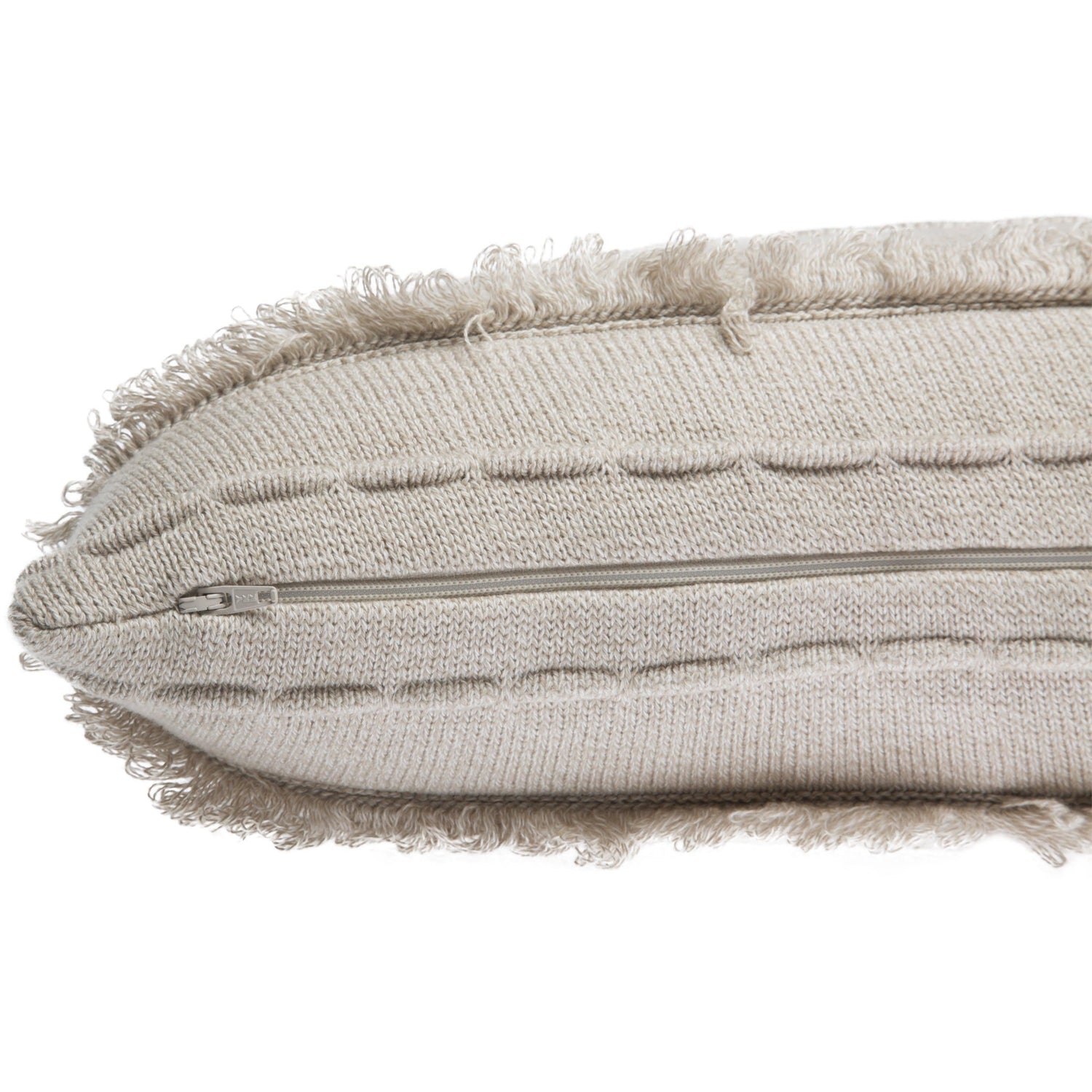 Rugs by Roo | Lorena Canals Air Dune White Knitted Cushion-SC-AIR-DWH