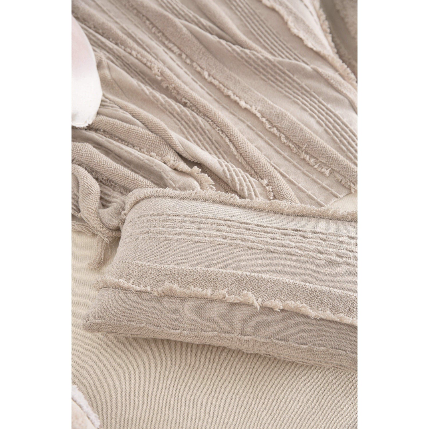 Rugs by Roo | Lorena Canals Air Dune White Knitted Cushion-SC-AIR-DWH
