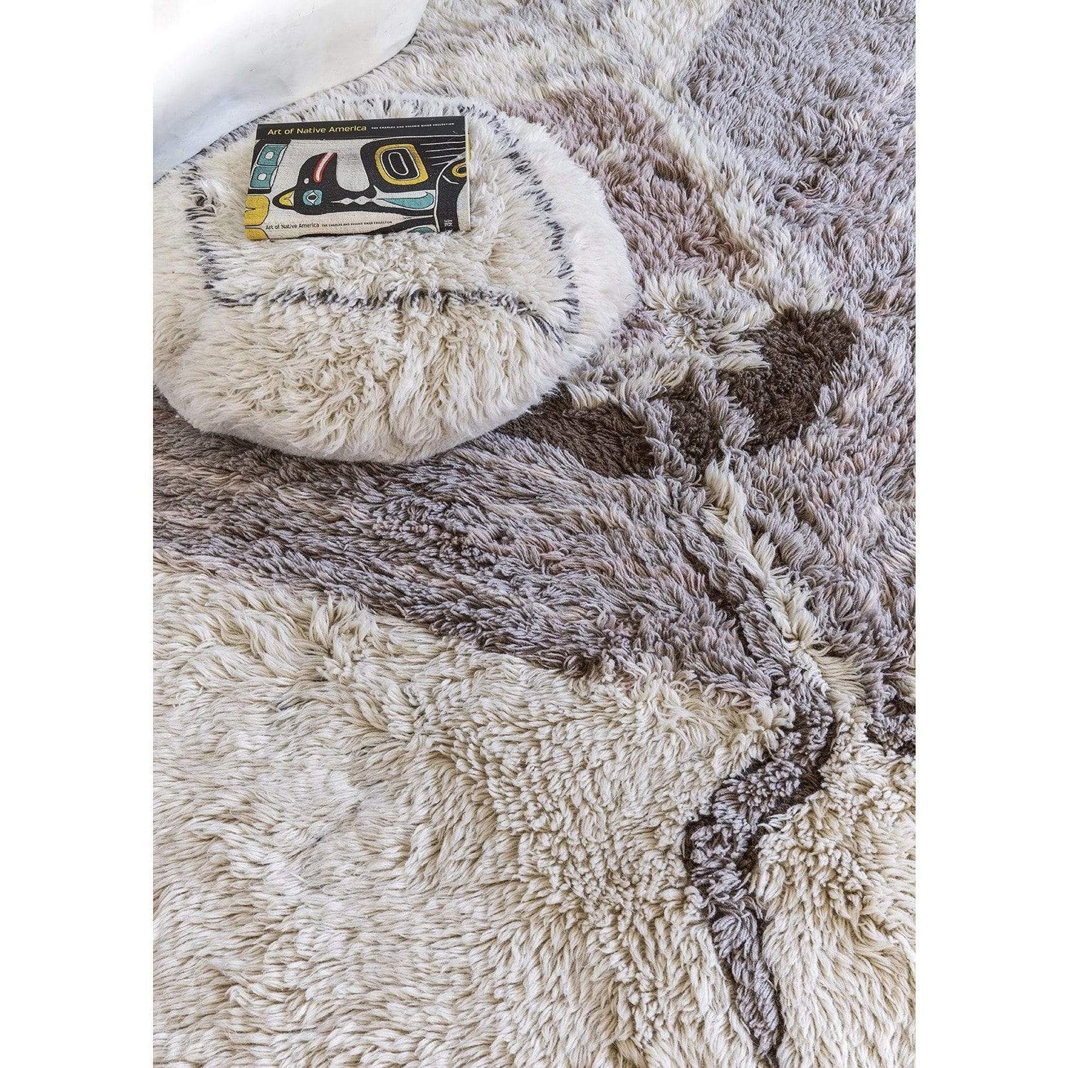 Rugs by Roo | Lorena Canals Berber Soul Wool Washable Pouffe-WO-P-BERB