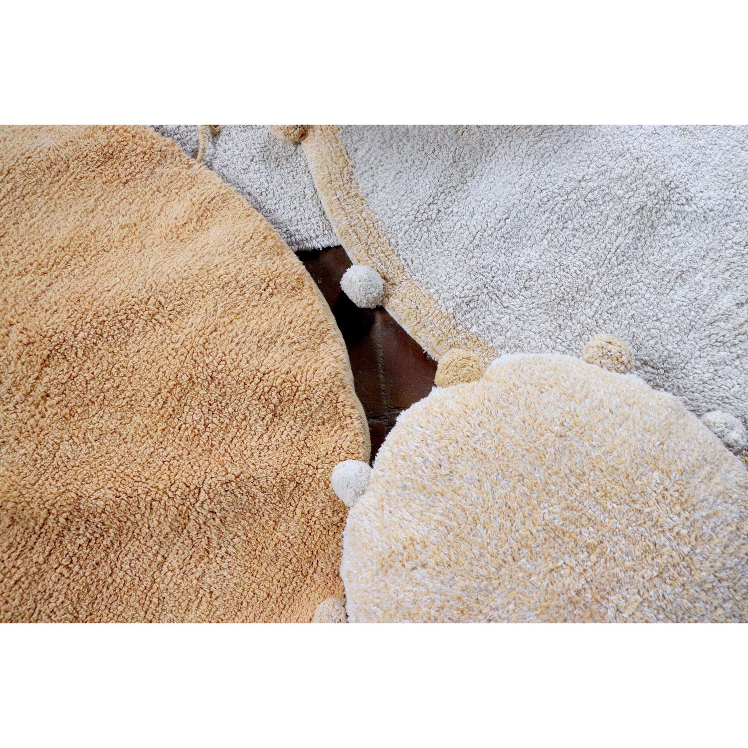Rugs by Roo | Lorena Canals Bubbly Honey Floor Cushion-SC-BUB-HNY
