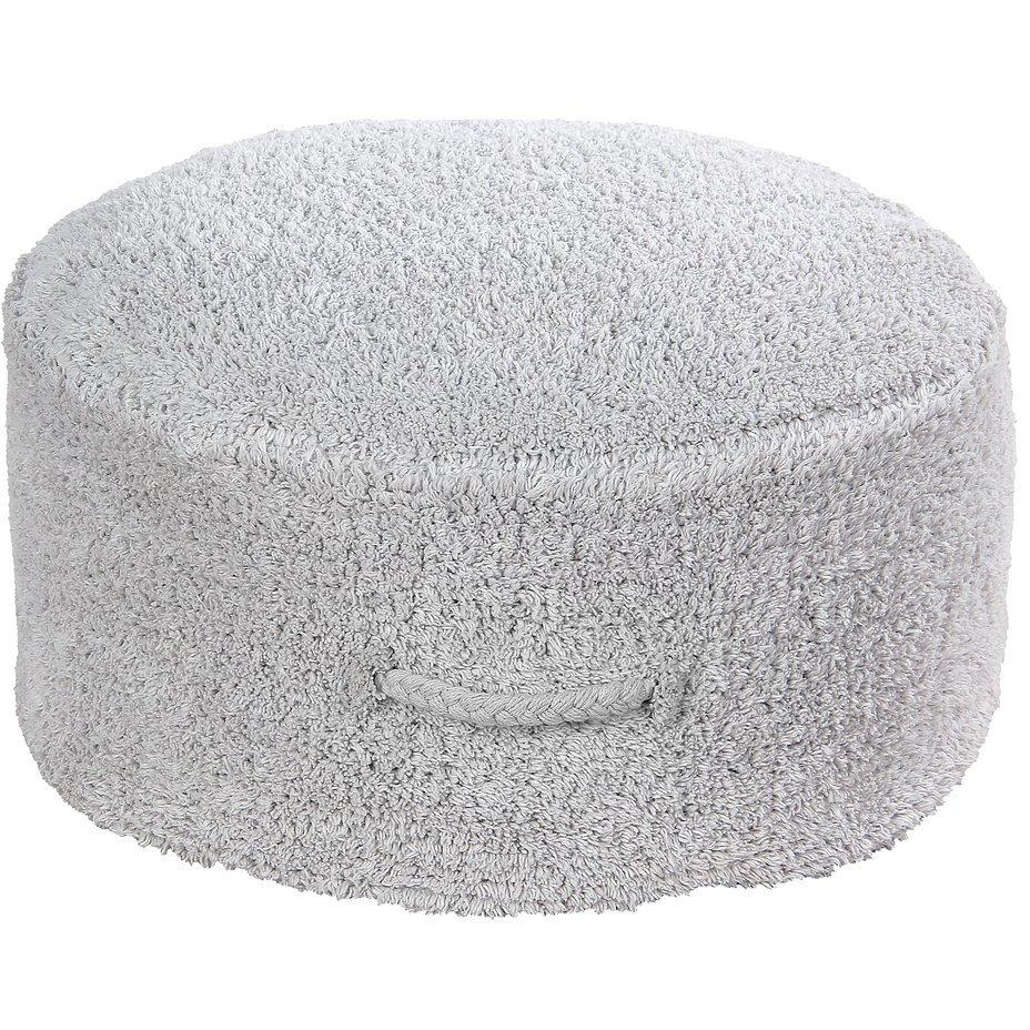 Rugs by Roo | Lorena Canals Chill Pearl Grey Pouffe-P-CHILL-PGR