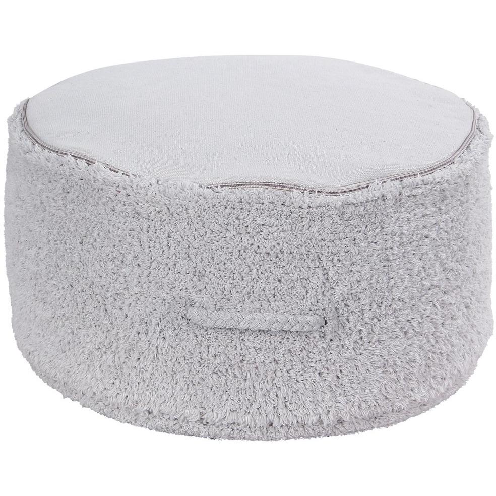 Rugs by Roo | Lorena Canals Chill Pearl Grey Pouffe-P-CHILL-PGR