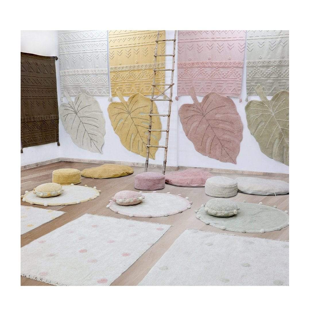 Rugs by Roo | Lorena Canals Chill Vintage Nude Pouffe-P-CHILL-VNU