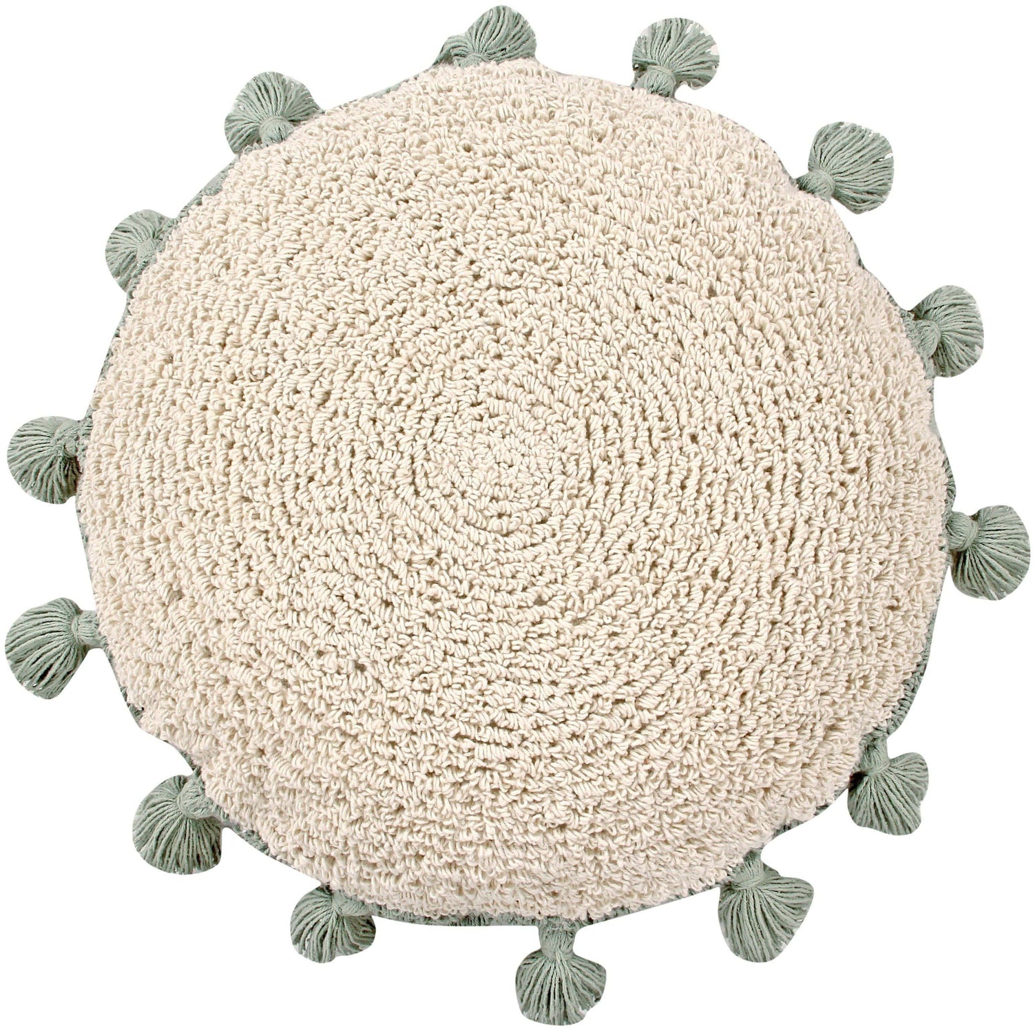 Rugs by Roo | Lorena Canals Circle Green Cushion-SC-CIRCLE-GR