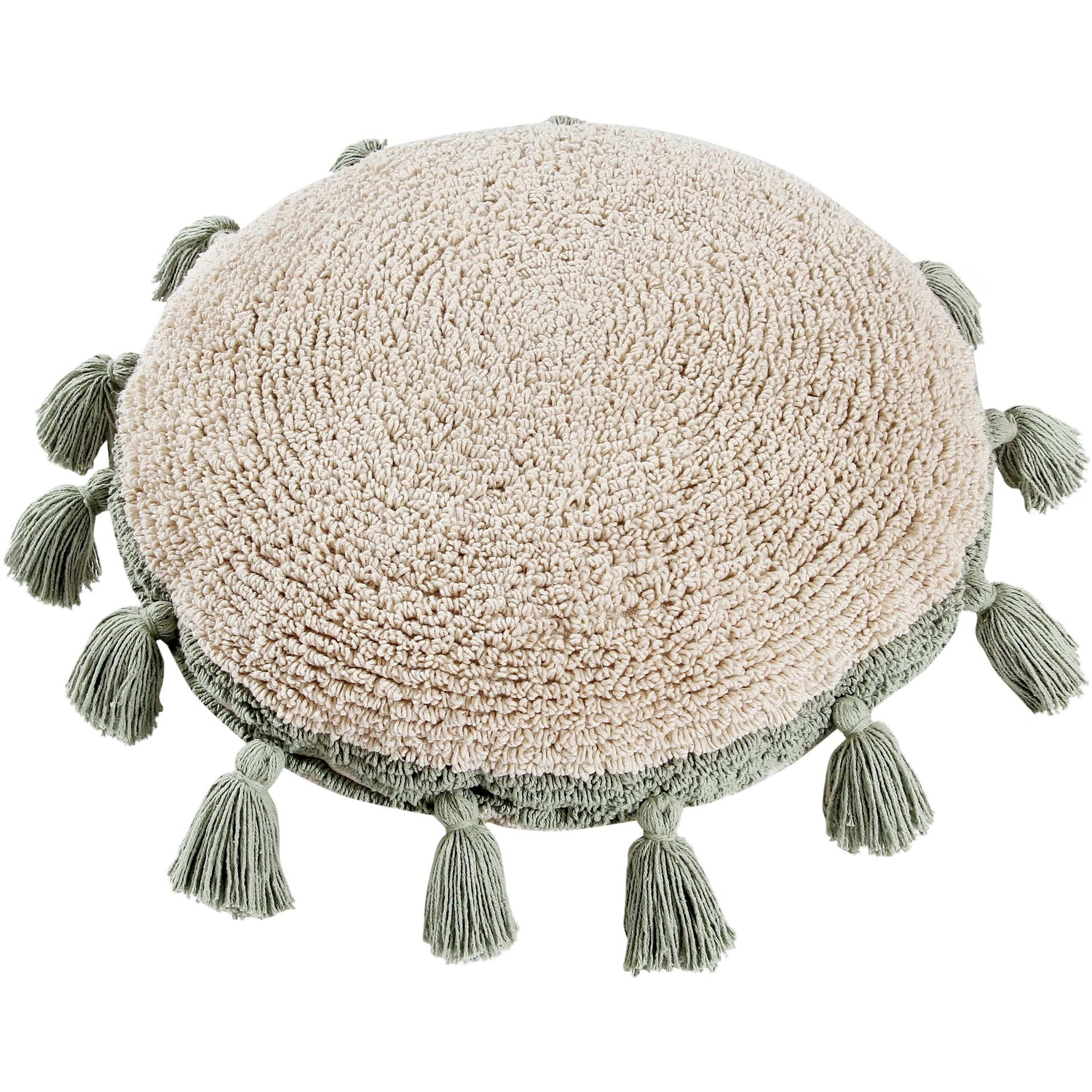Rugs by Roo | Lorena Canals Circle Green Cushion-SC-CIRCLE-GR