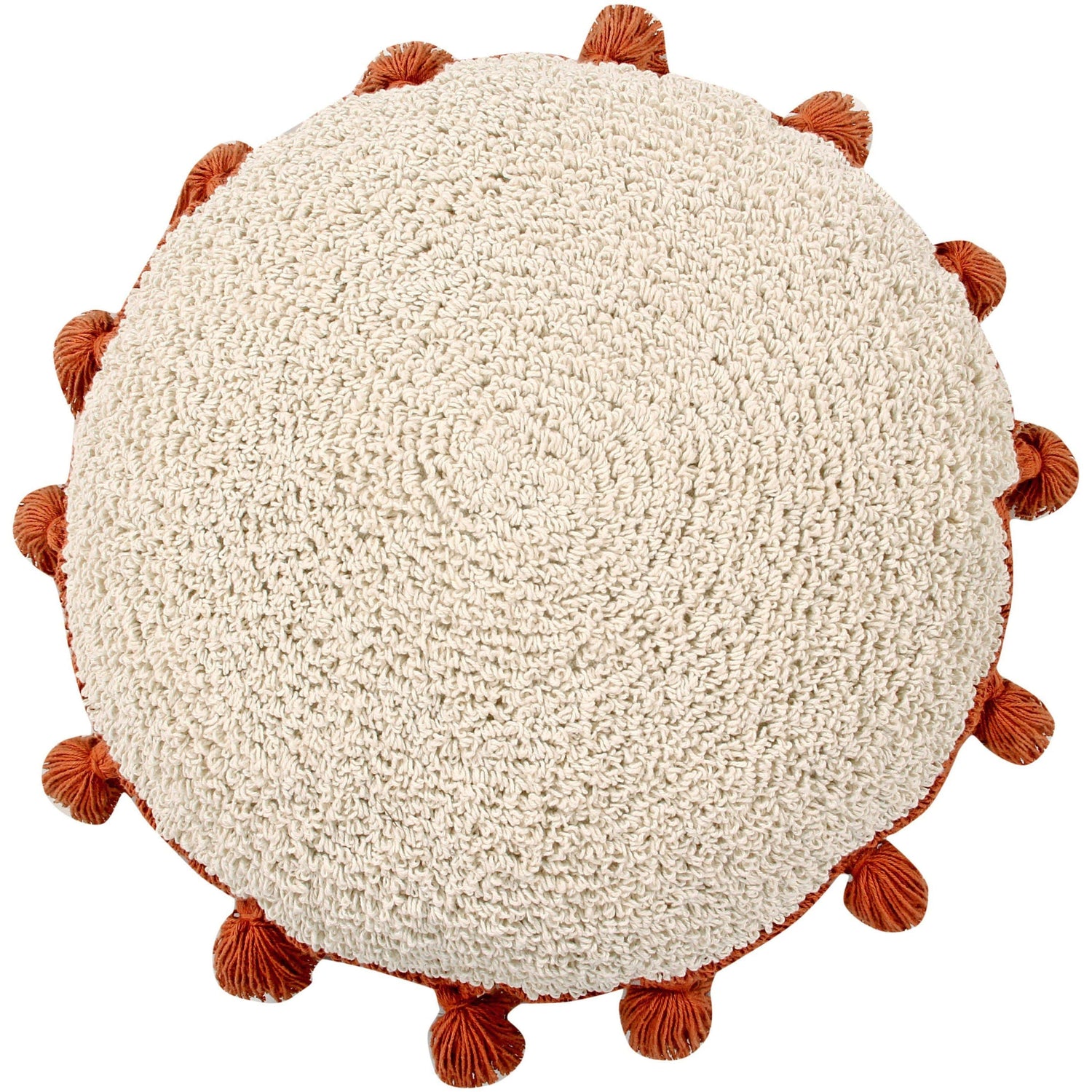 Rugs by Roo | Lorena Canals Circle Terracota Cushion-SC-CIRCLE-TE