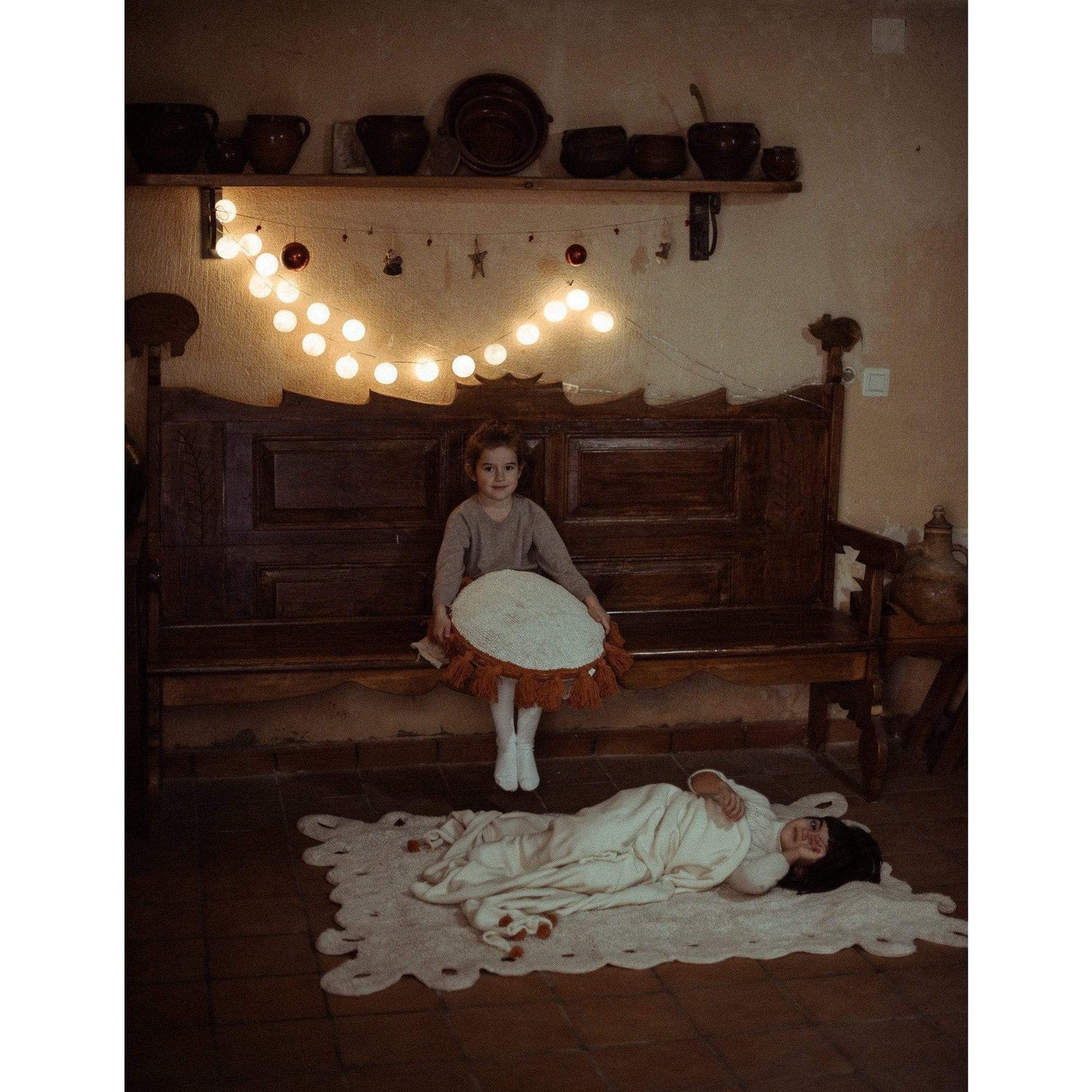 Rugs by Roo | Lorena Canals Circle Terracota Cushion-SC-CIRCLE-TE