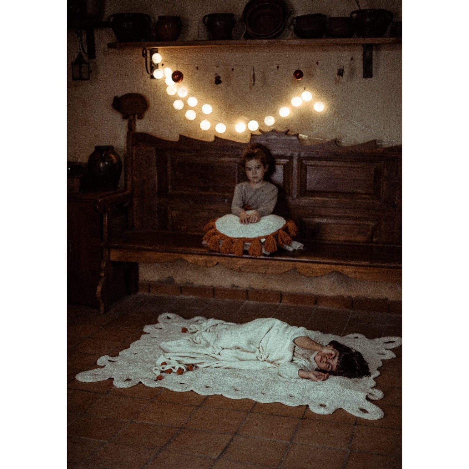 Rugs by Roo | Lorena Canals Circle Terracota Cushion-SC-CIRCLE-TE