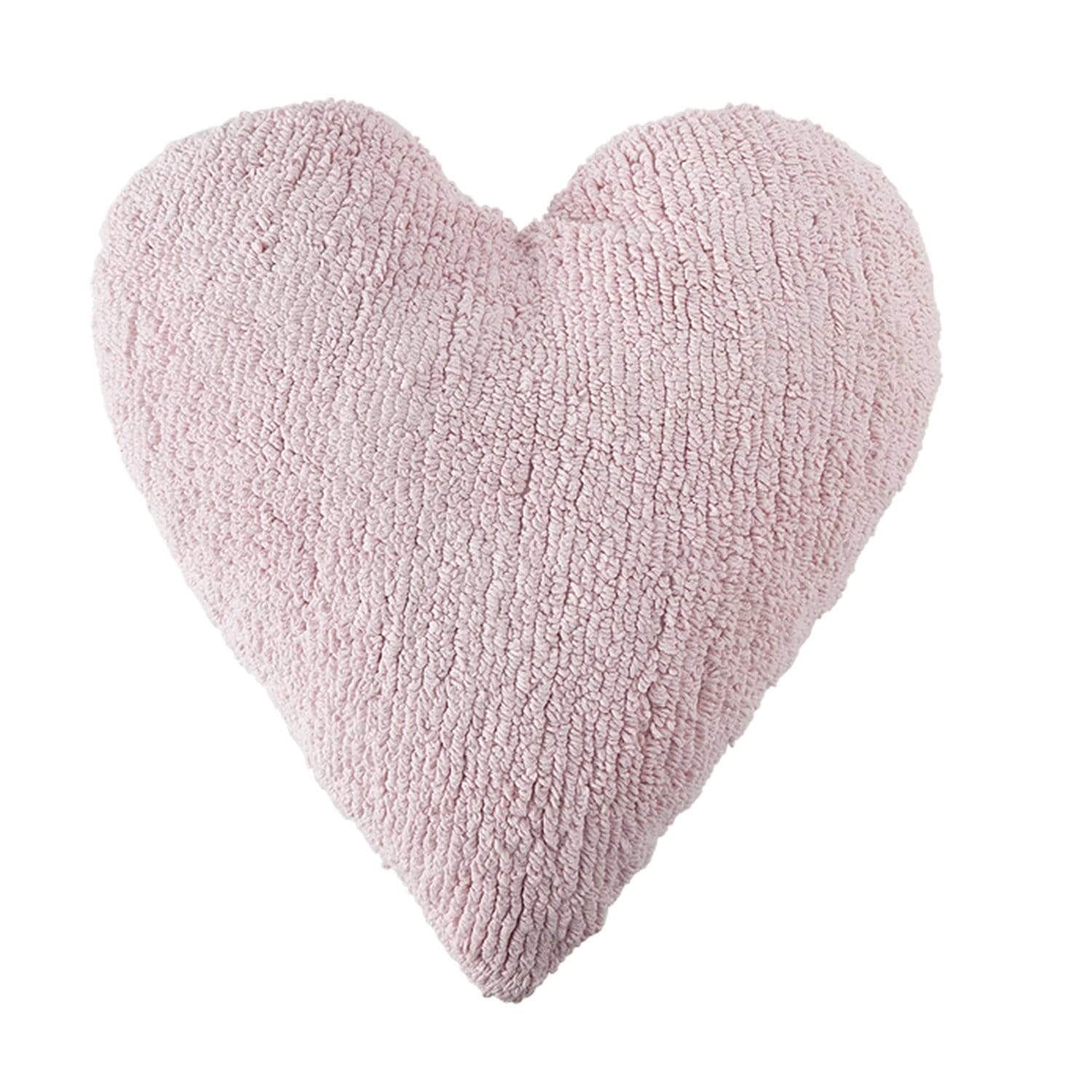 Rugs by Roo | Lorena Canals Heart Pink Cushion-SC-HE-PK