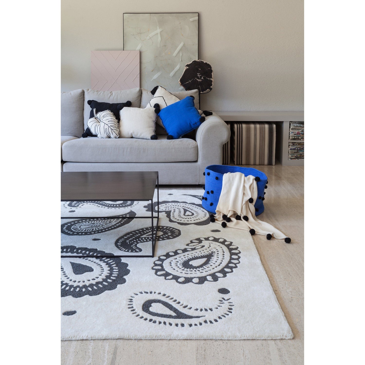 Rugs by Roo | Lorena Canals Leaf Cushion-SC-LEAF